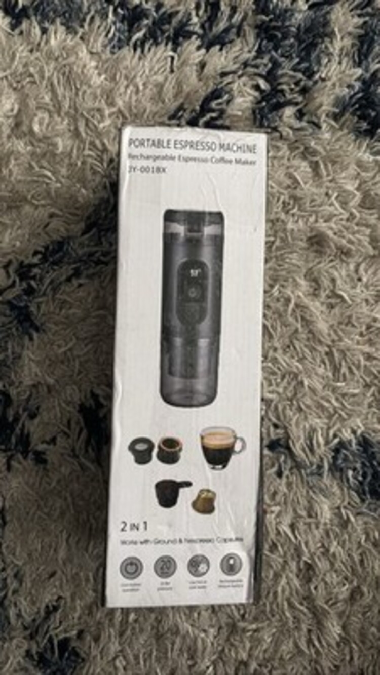 Portable Espresso Machine 20 Bar Rechargeable Self-Heating 2-in-1 JY-001BX